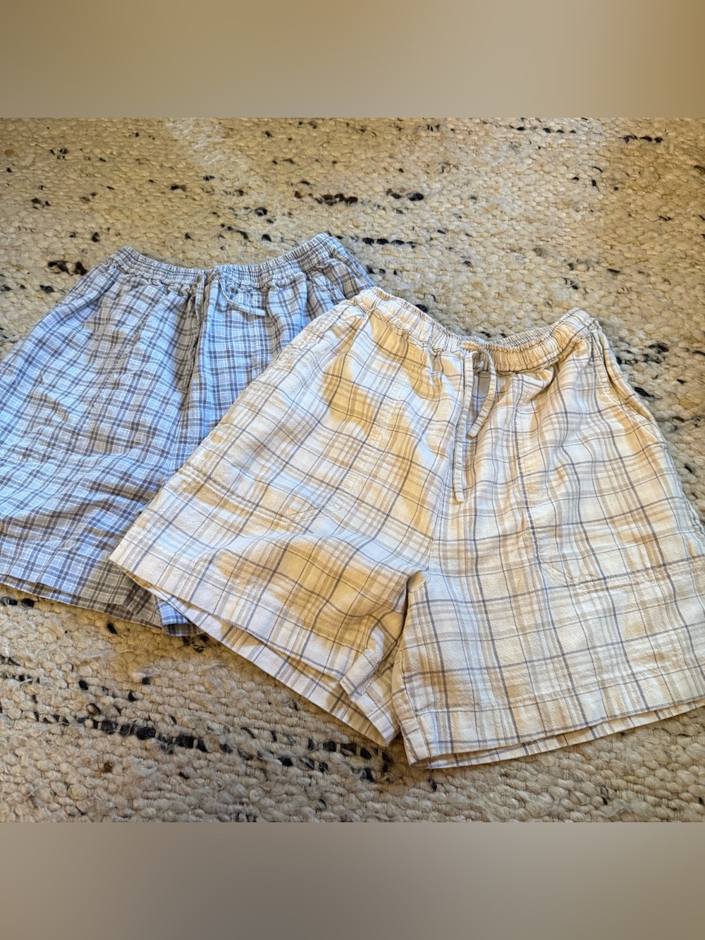 Lot Of 2 Kathy Ireland Vintage Linen blend Shorts